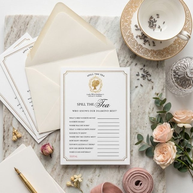 Bridgerton Bridal Shower Invitation (Creator Uploaded)