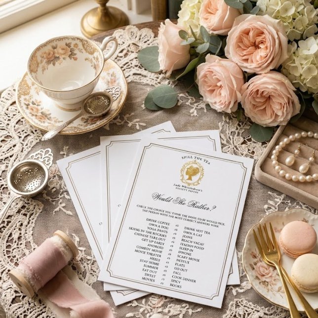 Bridgerton Bridal Shower Invitation (Creator Uploaded)