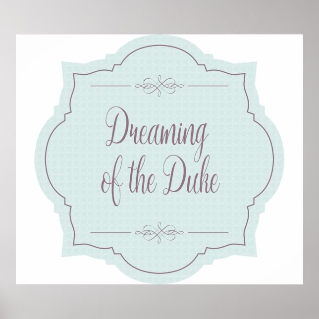 Bridgerton  Dreaming of Duke Hastings Poster (Front)