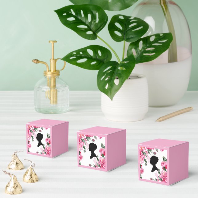 BRIDGERTON FLORAL BRIDAL SHOWER FAVOUR BOX (Multiple)