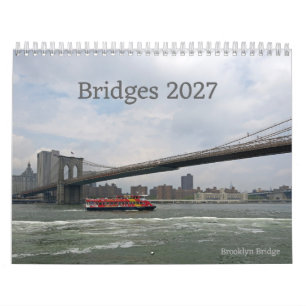 Bridges, a 12-month Photography 2027 Calendar