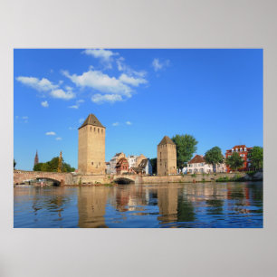 bridges in Strasbourg Poster
