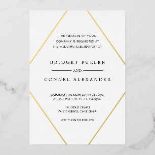 Bridget Geometric Modern Wedding