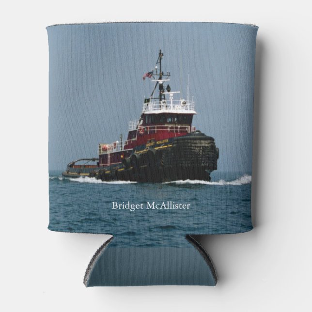 Bridget McAllister Can Cooler (Front)