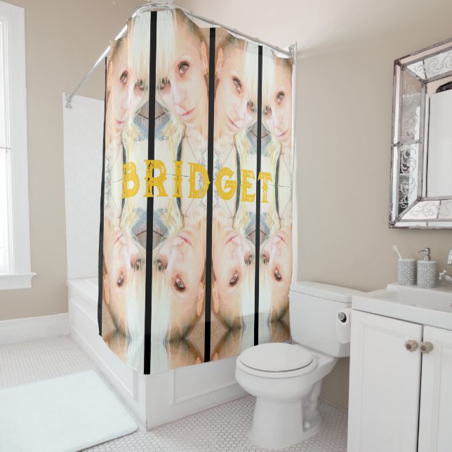 Bridget Shower Curtain (In Situ)