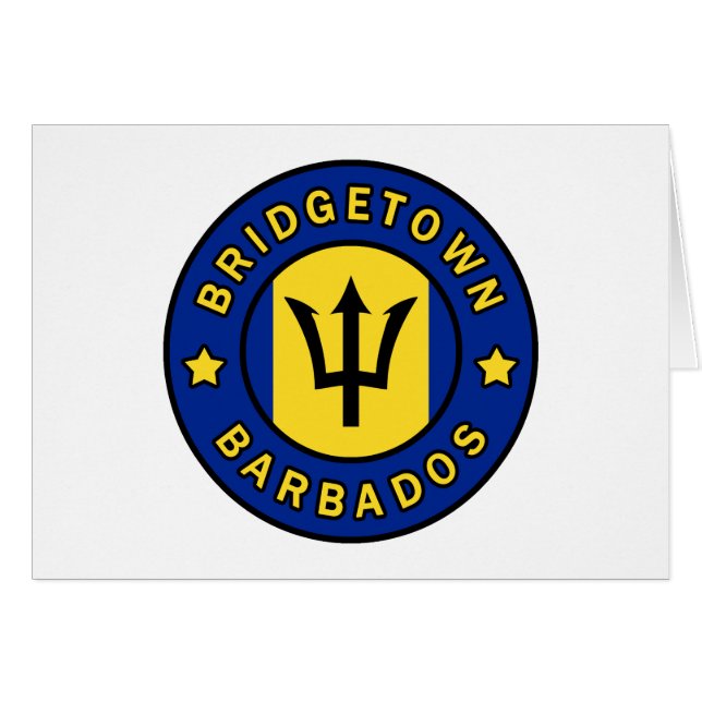 Bridgetown Barbados (Front Horizontal)