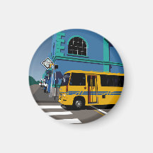 Bridgetown Barbados Magnet