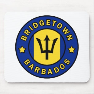 Bridgetown Barbados Mouse Mat
