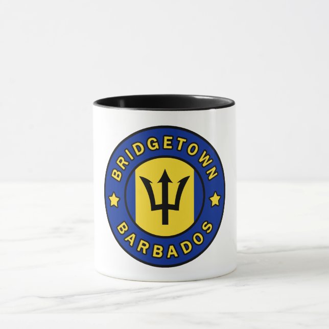 Bridgetown Barbados Mug (Center)