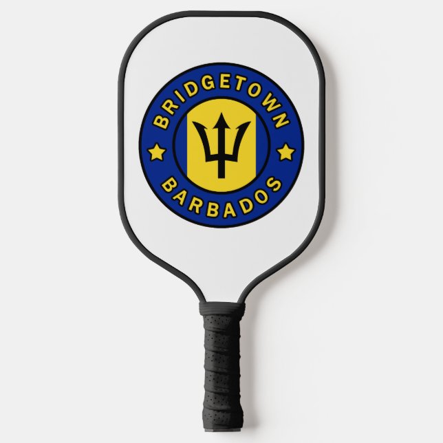 Bridgetown Barbados Pickleball Paddle (Front)