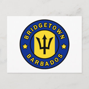 Bridgetown Barbados Postcard