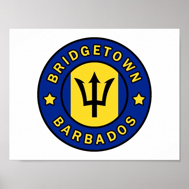 Bridgetown Barbados Poster (Front)