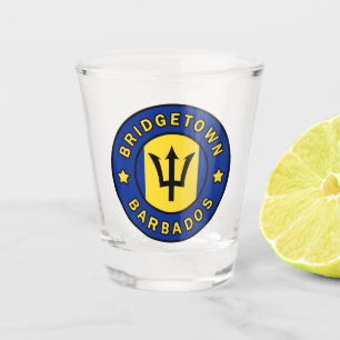 Bridgetown Barbados Shot Glass