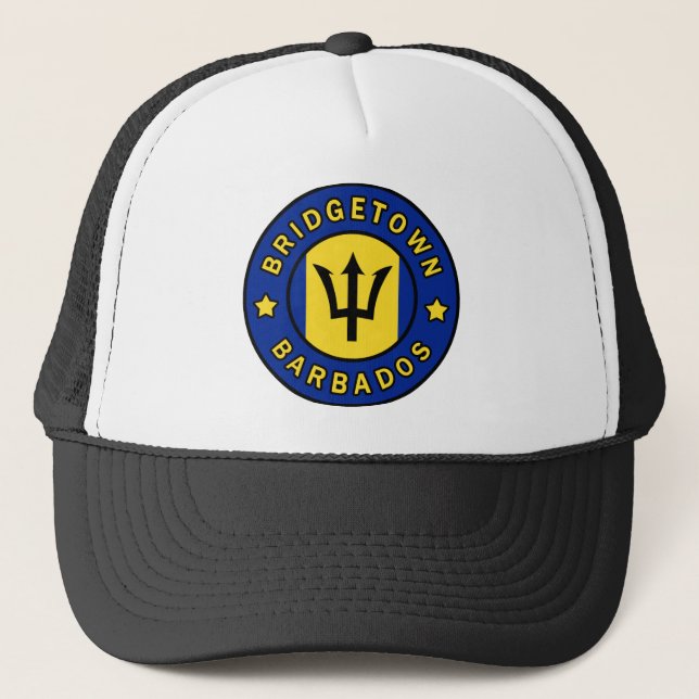 Bridgetown Barbados Trucker Hat (Front)