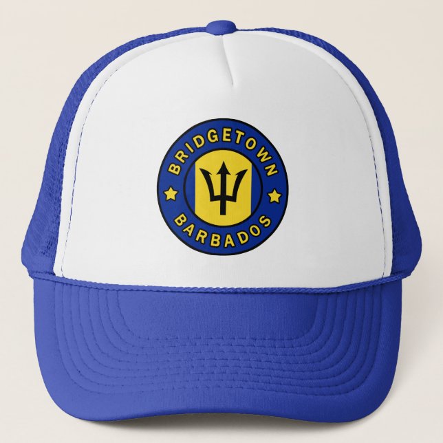 Bridgetown Barbados Trucker Hat (Front)