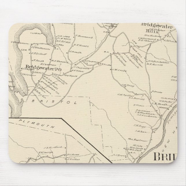 Bridgewater, Hebron Mouse Mat (Front)
