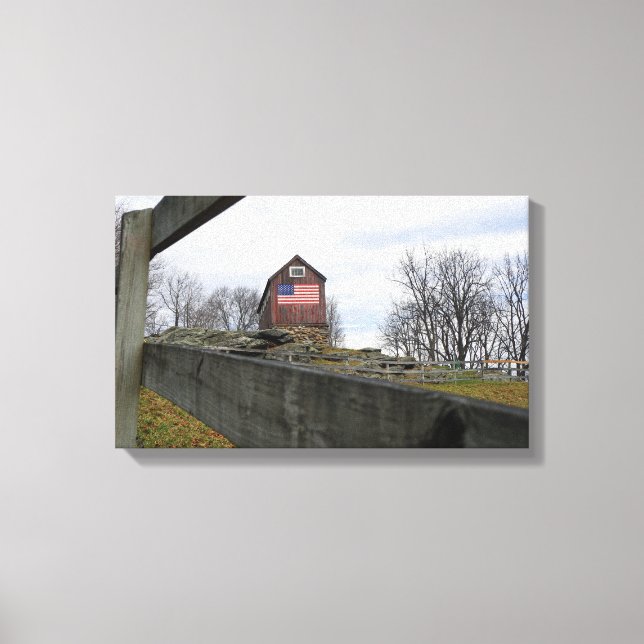 Bridgewater Landscape Canvas Print (Front)