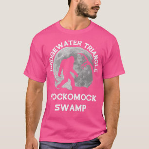 Bridgewater Triangle Bigfoot In Moonlight T-Shirt