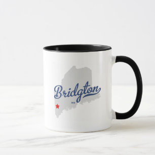 Bridgton Maine ME Shirt Mug