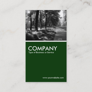 Bridle Path - Dark Green Business Card