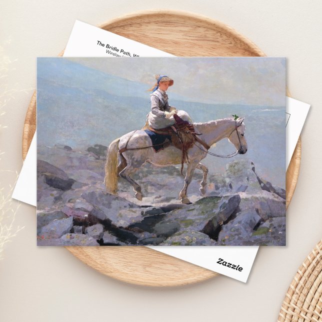 Bridle Path White Mountains Winslow Homer Postcard (Creator Uploaded)