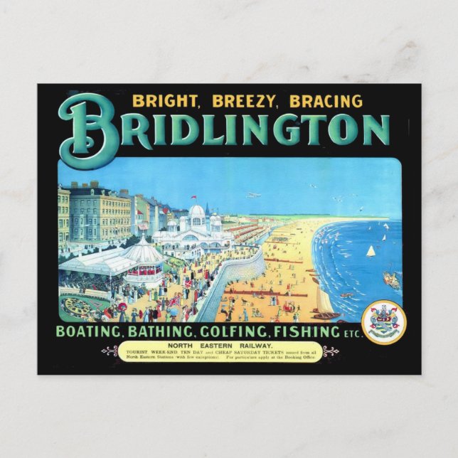 Bridlington by the Sea Postcard (Front)
