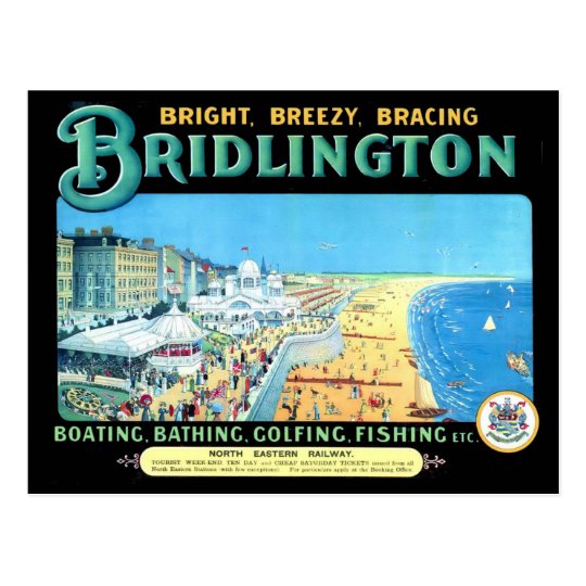 Bridlington by the Sea Postcard
