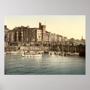 Bridlington Harbour I, Yorkshire, England Poster