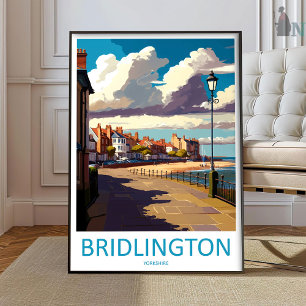 Bridlington Travel Print Wall Art Bridlington Wall