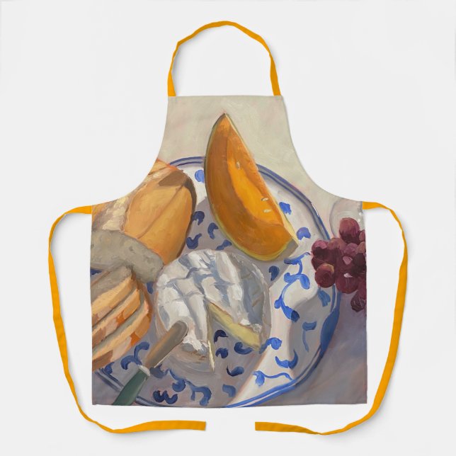 Brie and Bread Medium Apron (Front)
