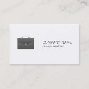 Briefcase (black)   Business Card
