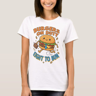 Briefcase Burger – Hustle in a Bun T-Shirt