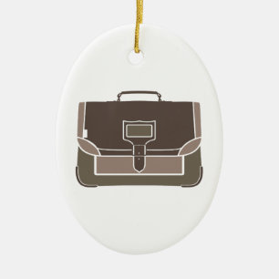 Briefcase Ceramic Tree Decoration