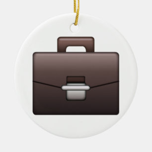 Briefcase - Emoji Ceramic Tree Decoration