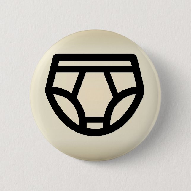 Briefs 6 Cm Round Badge (Front)