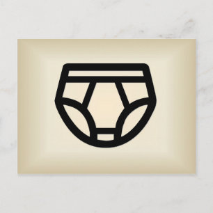 Briefs Postcard