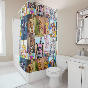 Briefs Shower Curtain