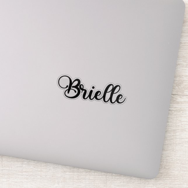 Brielle Name - Handwritten Calligraphy (Detail)