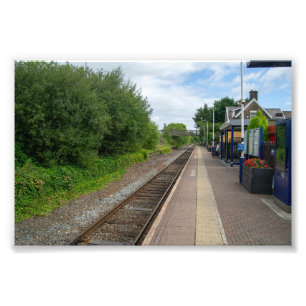Brierfield Railway Station, Lancashire Photo Print