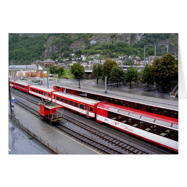 Brig station in Switzerland (Front Horizontal)