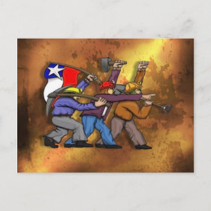 Brigada Muralista Ramona Parra - Chile Postcard