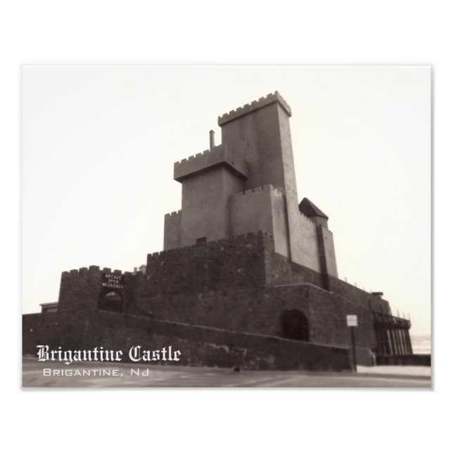 Brigantine Castle Reproduction Photo (Front)