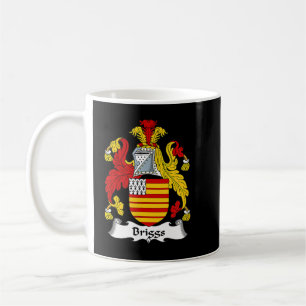 Briggs Coat of Arms Family Crest Coffee Mug