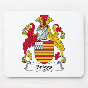 Briggs Family Crest Mouse Mat