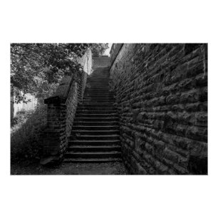 Brighouse Steps - West Yorkshire Poster