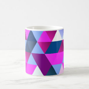 Bright Abscract Geometric Pattern Coffee Mug