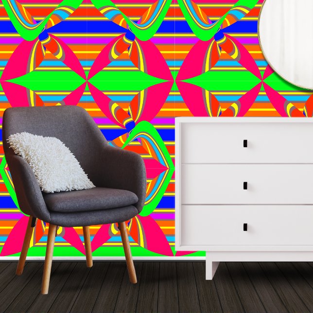 Bright Abstract Colourful Swirl  Wallpaper (Creator Uploaded)