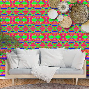 Bright Abstract Colourful Swirl  Wallpaper
