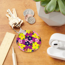 Bright Abstract Flower Art