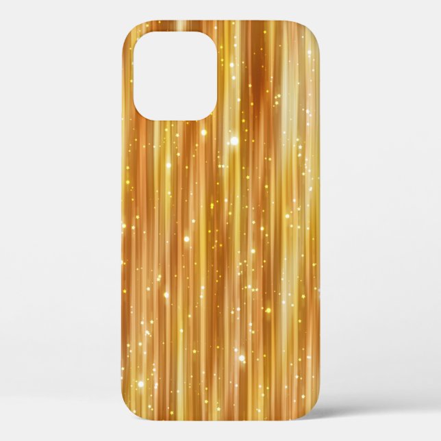 Bright abstract golden background with glitter Case-Mate iPhone case (Back)